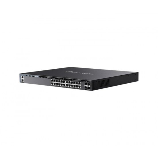 Omada 24-Port Gigabit Stackable L3 Managed Switch with 4 10GE SFP+ Slots