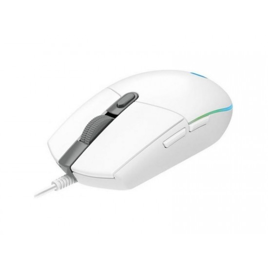 GAM.MOUSE LOGITECH G102 LIGHTSYNC WHITE
