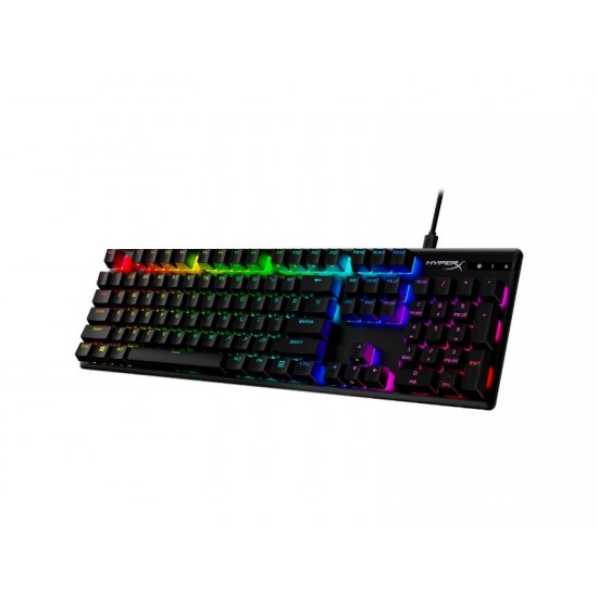 HyperX Alloy Origins PBT HX Blue Mechanical Full Size Gaming Keyboard (US Layout) - Black - 639N4AA