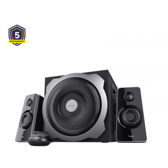SPEAKERS TRUST TYTAN 2.1 120W BLK 19019