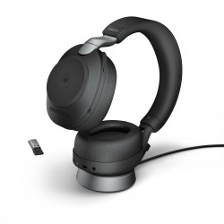 Jabra Evolve2 85 Headset ANC MS Teams Stand USB-A Bluetooth adapter/ Bluetooth (28599-999-989)