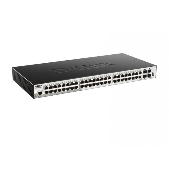 D-Link Switch 52-port Stackable Gigabit ncluding 4 10GbE SFP+ ports (DGS-1510-52X)