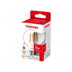 TOSHIBA LED FILAMENT G95 E27 9W 2700K DIMMABLE