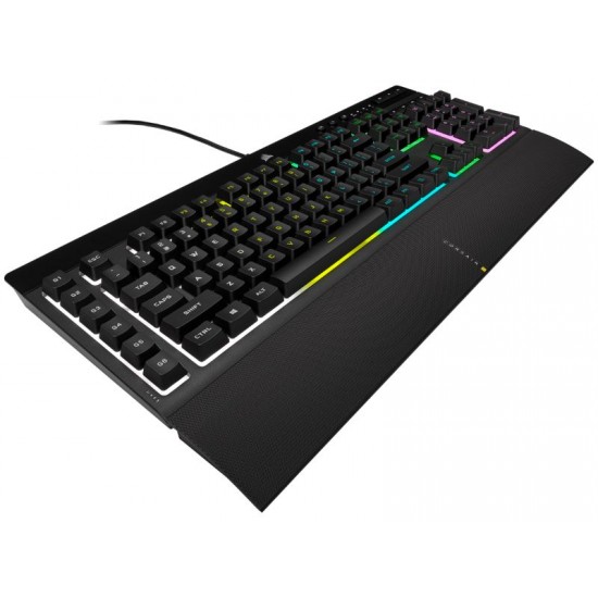 Corsair Wired Gaming Keyboard K55 PRO RGB - GR Layout - Black - CH- 9226765-GR2