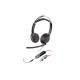Poly Blackwire 5220 Stereo USB-C Headset +3.5mm Plug +USB-C/A Adapter - 93S88AA