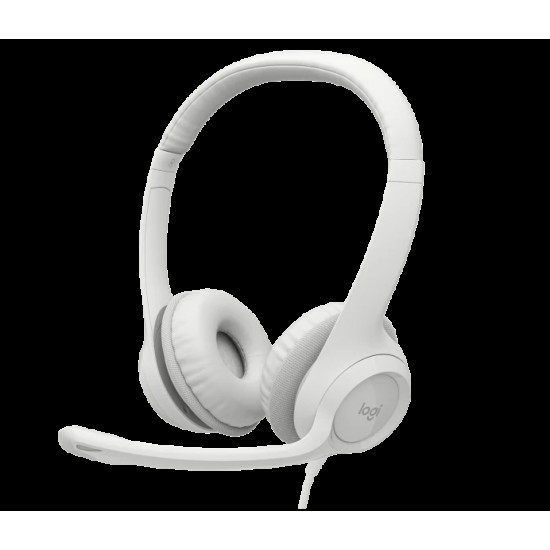 HEADSET LOGITECH PC H390 USB OFFWHITE