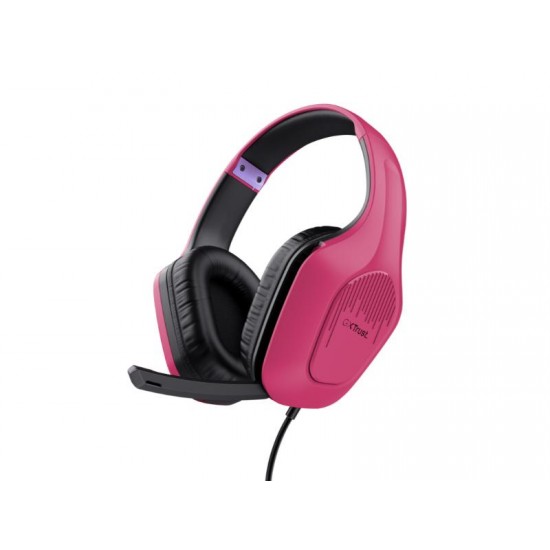 Trust zirox headset – pink GXT415P 24992