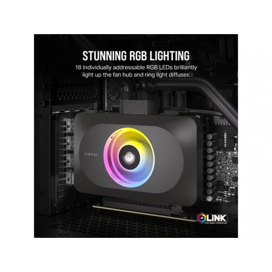 Corsair GPU Water Block iCUE Link XG3 Hybrid RGB(7900 XT) - Black - CX- 9025002-WW