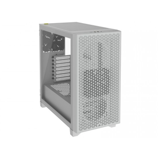 Corsair Mid Tower ATX Case 3000D Airflow Windowed Tempered Glass - White - CC-9011252-WW