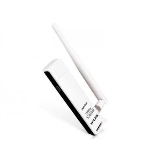 Tp-Link 150Mbps High Gain Wireless USB Adapter (TL-WN722N)