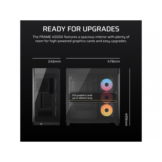 CORSAIR Case 4500X FRAME ARGB Mid-Tower