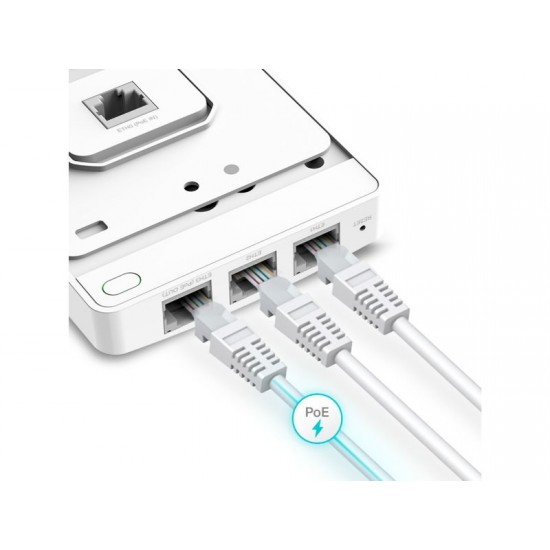 Tp-Link AX1800 Wall Plate WiFi 6 Access Point (EAP615-WALL)