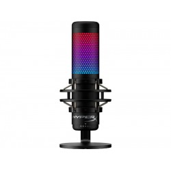 HyperX QuadCast S USB Microphone - RGB Lighting - Black/Grey - 4P5P7AA