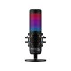 HyperX QuadCast S USB Microphone - RGB Lighting - Black/Grey - 4P5P7AA