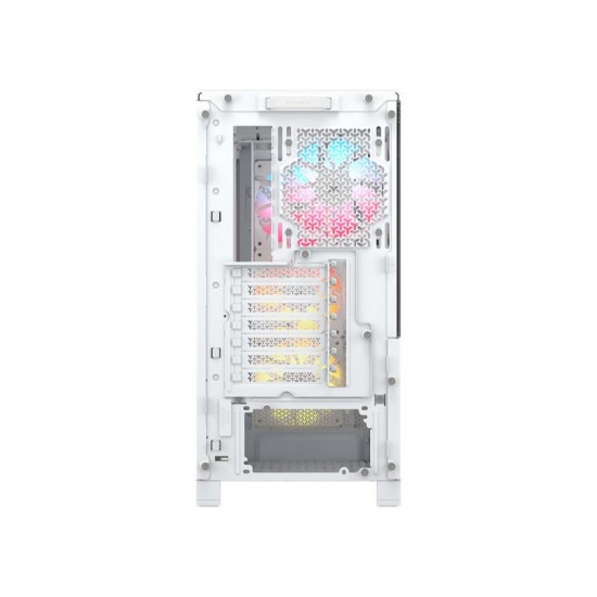 CORSAIR Case 4000D FRAME LCD ARGB (Mid-Tower, TG, White) - PN CC- 9011327-WW
