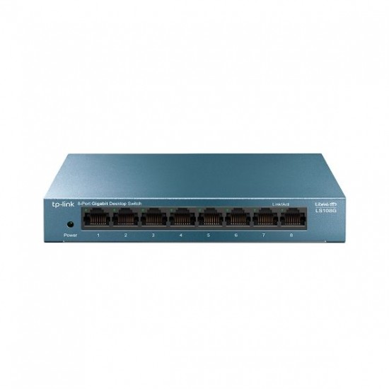 Tp-Link 8-Port 10/100/1000Mbps Desktop Switch (LS108G)