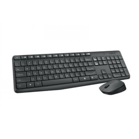 DESKSET WIRELESS LOGITECH MK235 GR