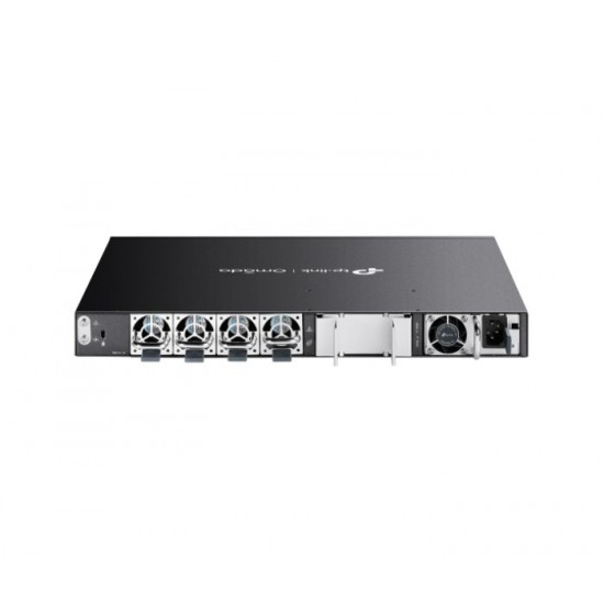 Omada 24-PortGigabit Stackable L3 Managed PoE+ Switch with 4 10GE SFP+ Slots