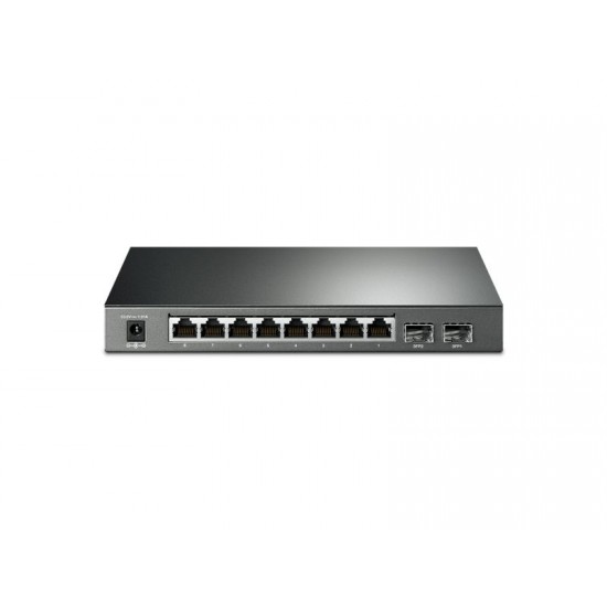 Tp-Link JetStream 8-Port Gigabit Smart PoE+ Switch with 2 SFP Slots (TL- SG2210P)