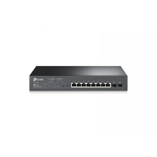 Tp-Link JetStream 10-Port Gigabit Smart Switch with 8-Port PoE+ (TL- SG2210MP)