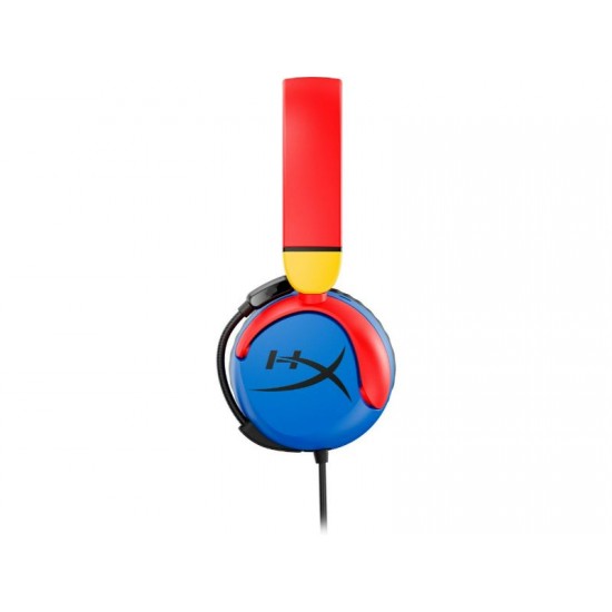HyperX Cloud Mini Wired Gaming Headset On Ear Blue/Red/Yellow - 7G8F3AA