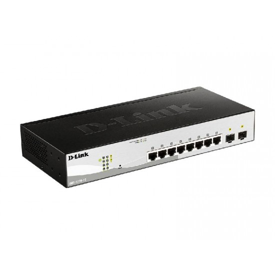 D-Link 10-port Smart+ Managed Gigabit Switch (DGS-1210-10)
