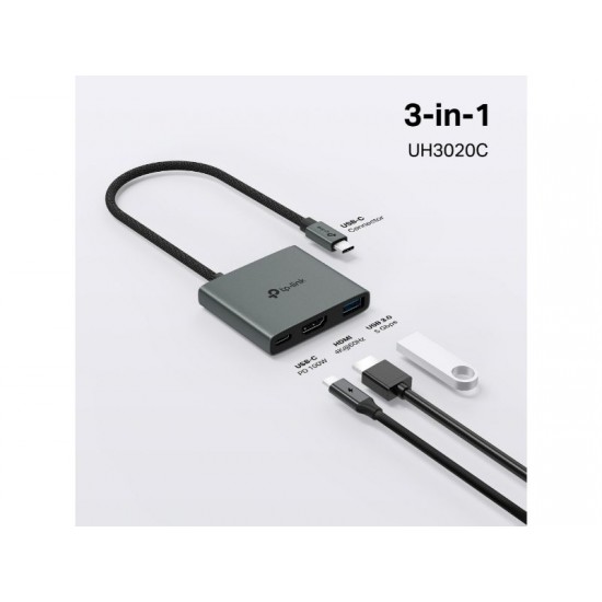 TP-Link USB Type-C 3-in-1 Hub UH3020C