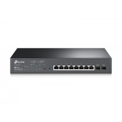 Tp-Link JetStream 10-Port Gigabit Smart Switch with 8-Port PoE+ (TL- SG2210MP)