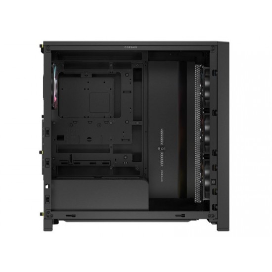CORSAIR Case 4000D FRAME LCD ARGB (Mid-Tower, TG, Black) - PN CC- 9011326-WW