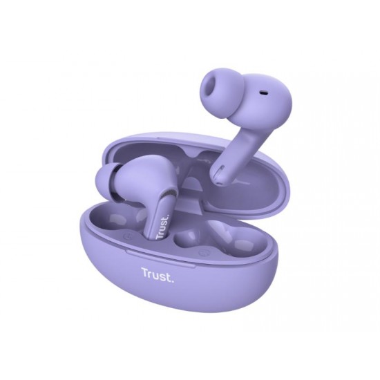 TWS EARBUDS TRUST BT YAVI  PURPLE 25297