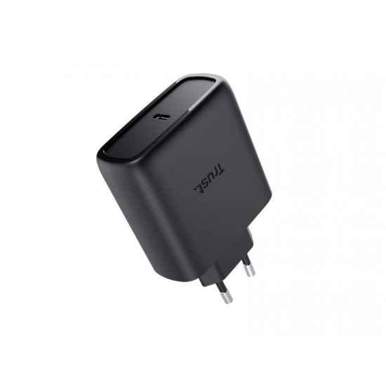 Trust Maxo 65W USB-C GaN Charger Black - 25523