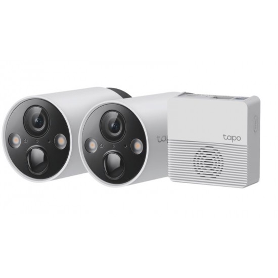 Tp-Link Tapo Smart Wire-Free Security Camera System 2-Camera System (C420S2)