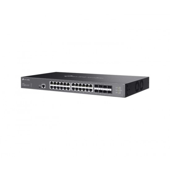Omada 24-Port 10GBASE-T L2+ Managed Switch with 8 10GE SFP+ Slots