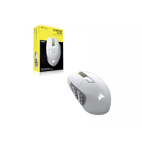 CORSAIR Mouse Scimitar Elite Wireless SE (RGB, White)