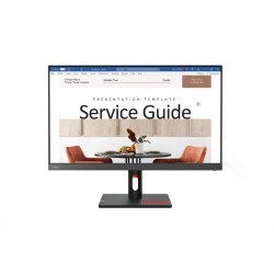 Monitor Lenovo ThinkVision S24i-30 23.8'' FHD IPS 100Hz 6ms, Slim Bezel, HDMI, VGA, 3 Years Warranty 63DEKAT3EU