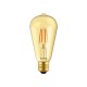 TOSHIBA LED FILAMENT AMBER ST64 E27 4.5W 2200K