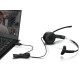 Lenovo 100 Mono USB Headset 4XD1B61617 (Black)