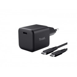 Trust Maxo 65W Small USB-C Charger Black - 26046