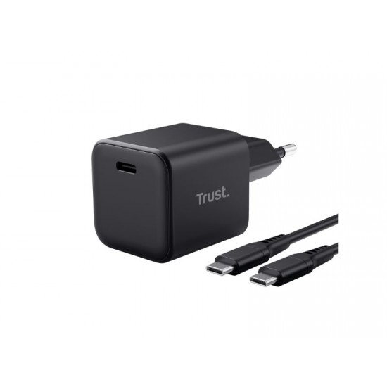 Trust Maxo 65W Small USB-C Charger Black - 26046