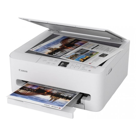 Canon PIXMA TS6550i EUR/Multifunction Inkjet Printer/A4/5-Ink/Duplex/Wi- Fi/Cloud/PN 7179C006AA