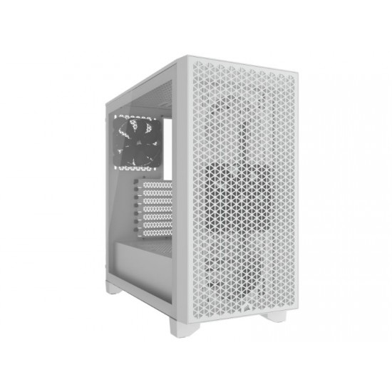Corsair Mid Tower ATX Case 3000D Airflow Windowed Tempered Glass - White - CC-9011252-WW