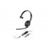 Poly Blackwire 5210 Monaural USB-C Headset +3.5mm Plug +USB-C/A Adapter (8X230AA)