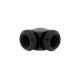 Corsair OD Fitting Pipe Hydro X Series XF Hardline 90°  Twin Pack - Black - CX-9052022-WW