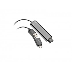 Poly DA75 USB to QD Black Adapter TAA (786C6AA)