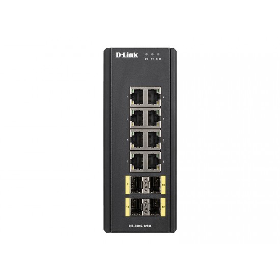 D-Link Switch 12-Port Industrial Gigabit Managed (DIS-300G-12SW)