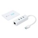Tp-Link USB 3.0 3-Port Hub Gigabit Ethernet Adapter 2 in 1 USB Adapter (UE330)