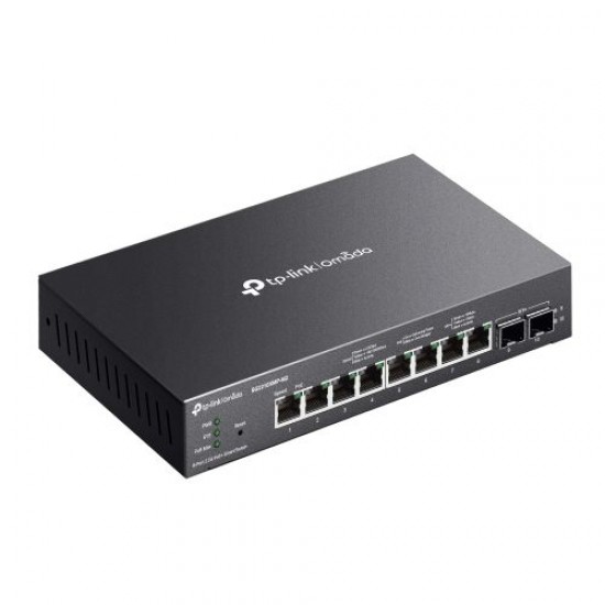 TP-Link Omada Managed Smart Switch L2 PoE+ with 8xEthernet Ports and 2xSFP Slots (SG2210XMP-M2)
