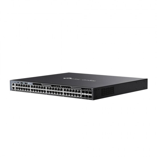 Tp-Link Omada 48-Port Gigabit Stackable L3 Managed Switch with 6 10G Slots (SG6654X)