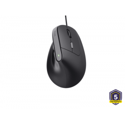 TRUST MOUSE BAYO II ERGO BLK 25144