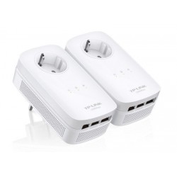 Tp-Link AV1300 3-port Gigabit Passthrough Powerline Starter Kit (TL- PA8030P KIT)